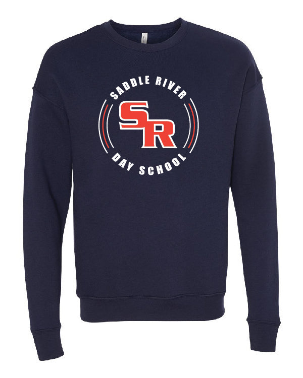 Saddle River Day School BELLA + CANVAS Sponge Fleece Drop Shoulder Crewneck Sweatshirt
