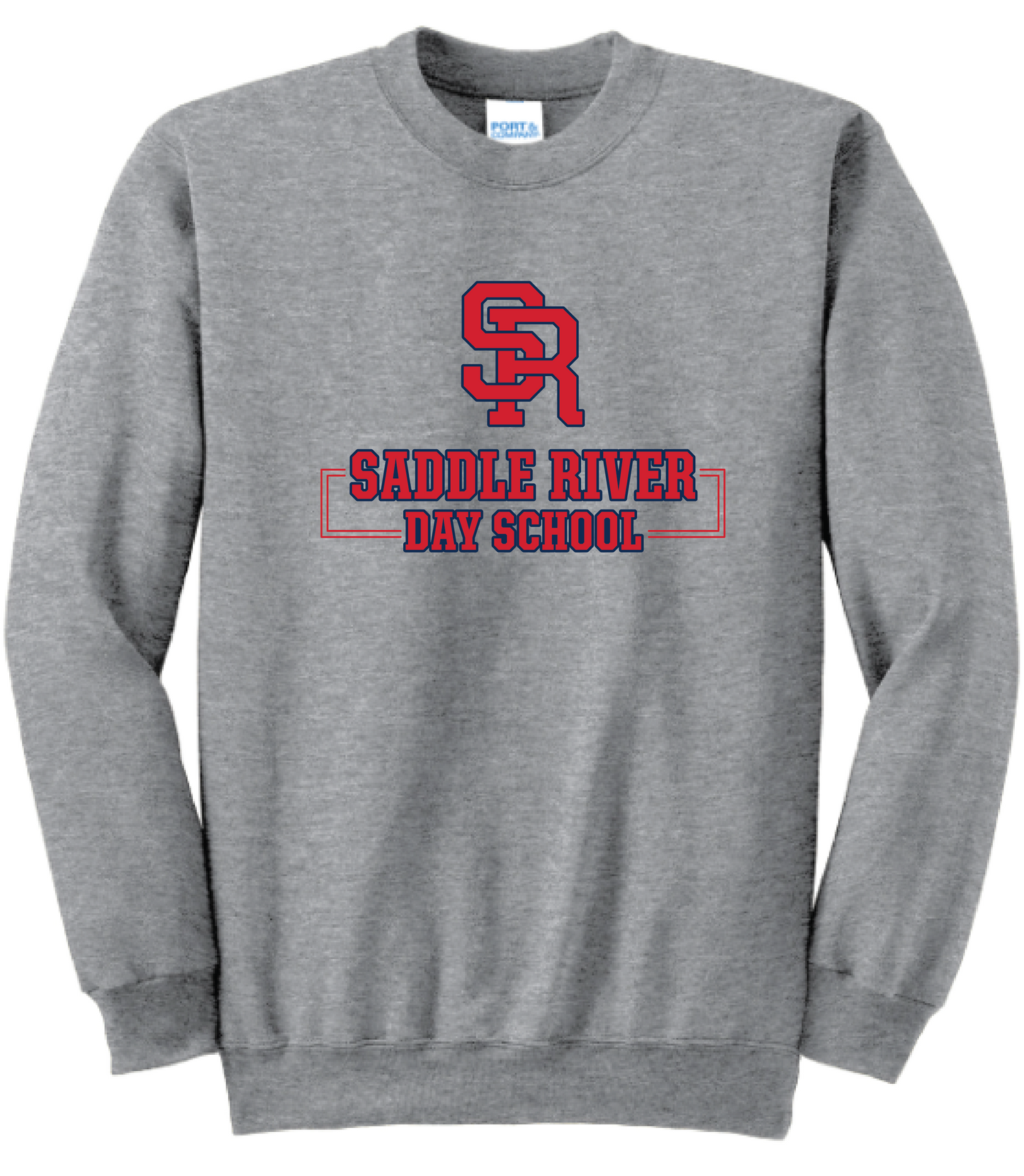 Saddle River Day School Port & Company® Essential Fleece Crewneck Sweatshirt