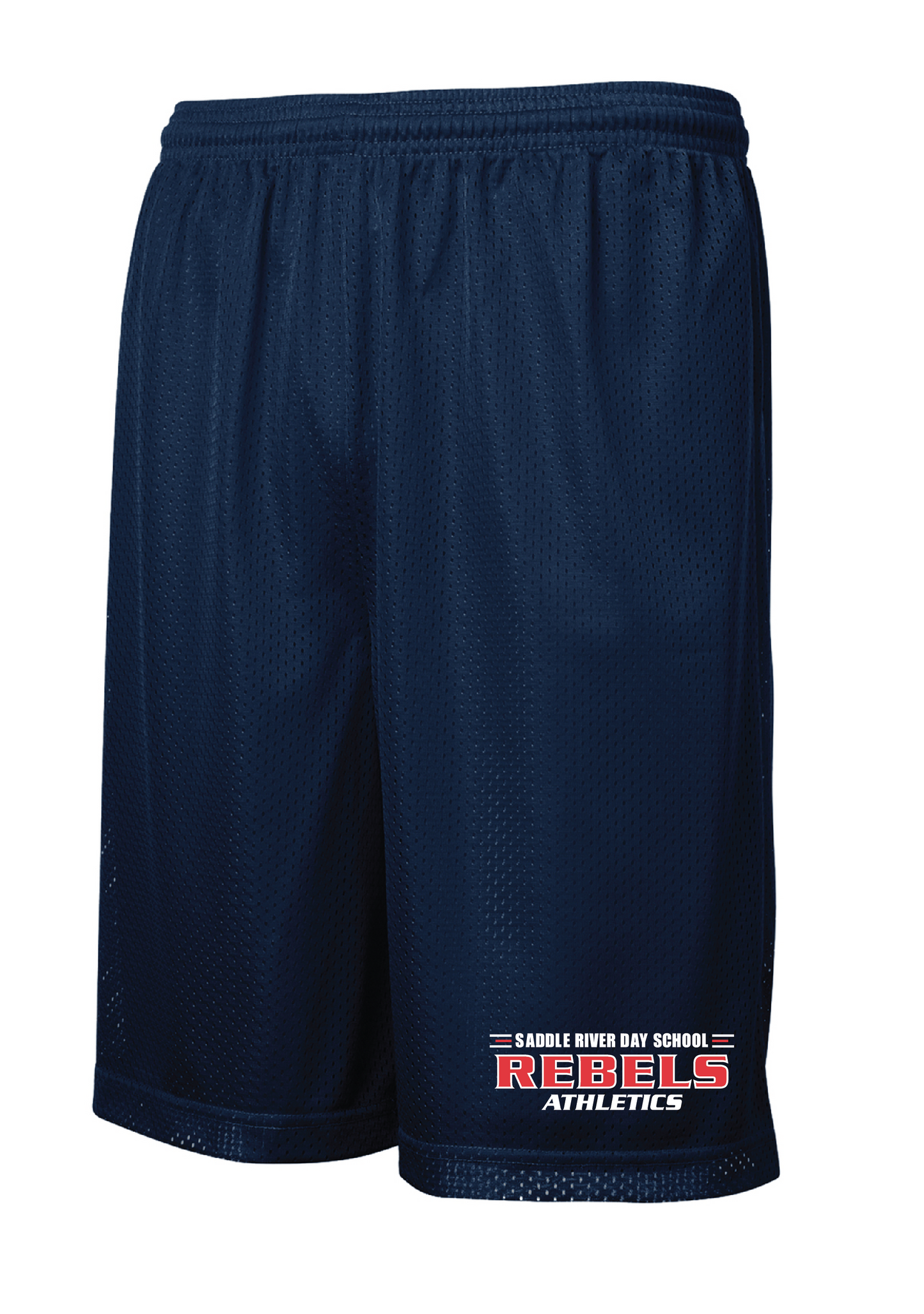 Official Saddle River Day School Rebels Posicharge Mesh Short