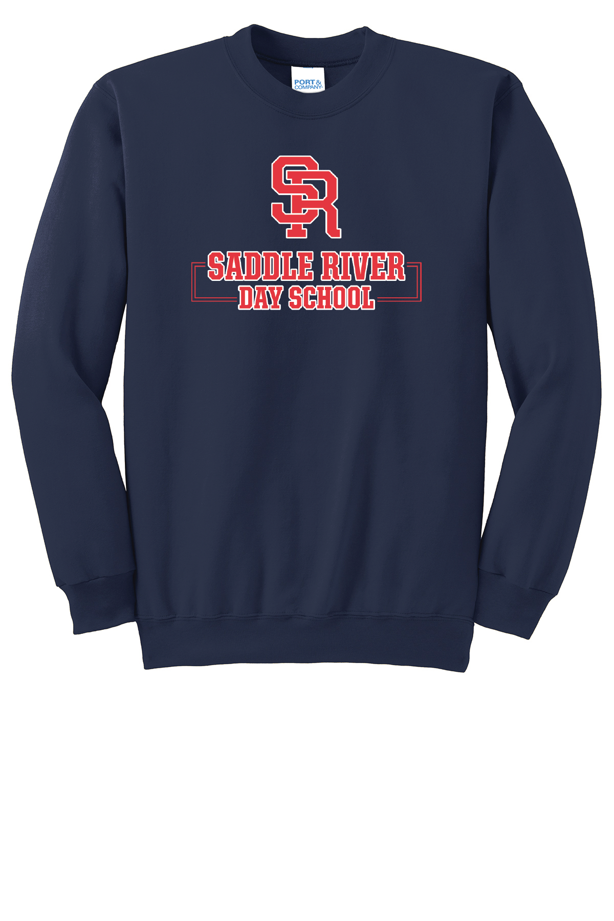Saddle River Day School Port & Company® Essential Fleece Crewneck Sweatshirt