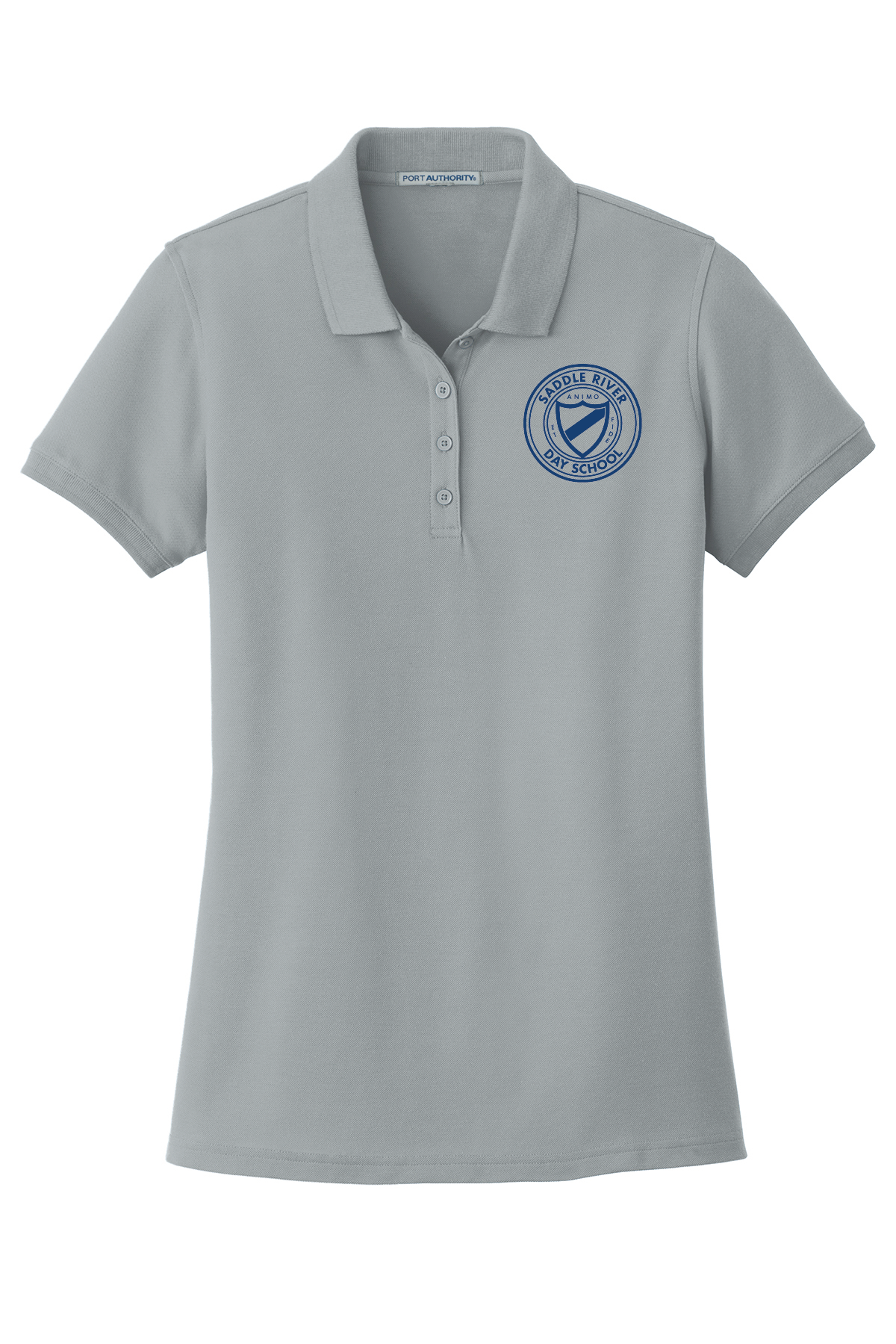 Saddle River Day School Crest Port Authority® Ladies Core Classic Pique Polo