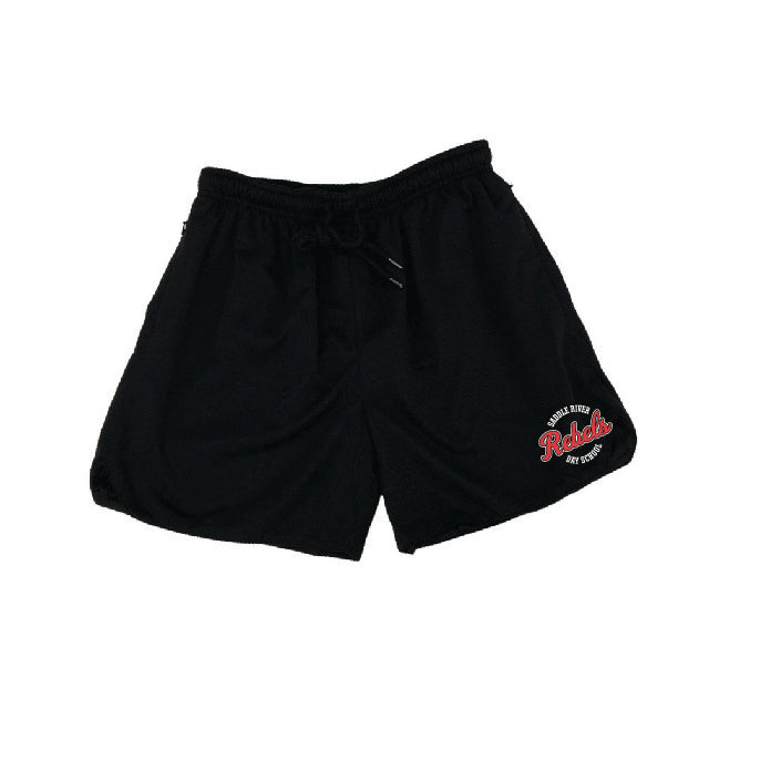 Retro Rebels Banner Athletics Mesh Training Short