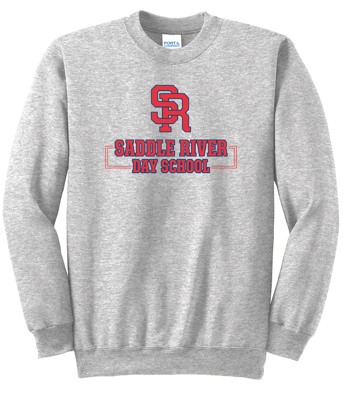 Saddle River Day School Port & Company® Essential Fleece Crewneck Sweatshirt