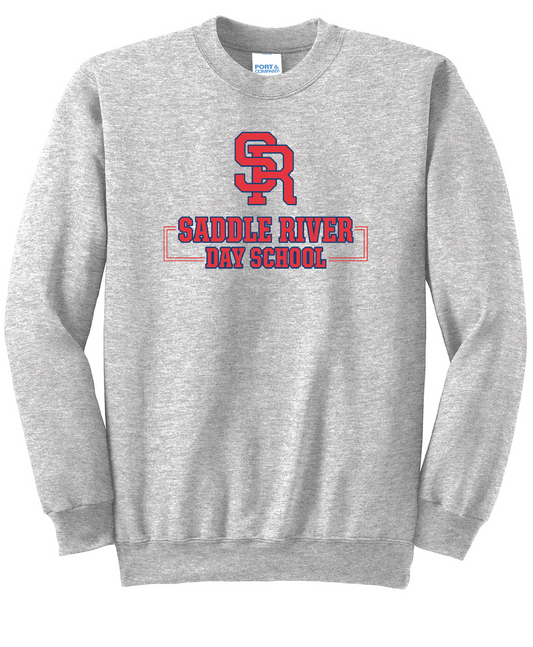 Saddle River Day School Port & Company® Essential Fleece Crewneck Sweatshirt