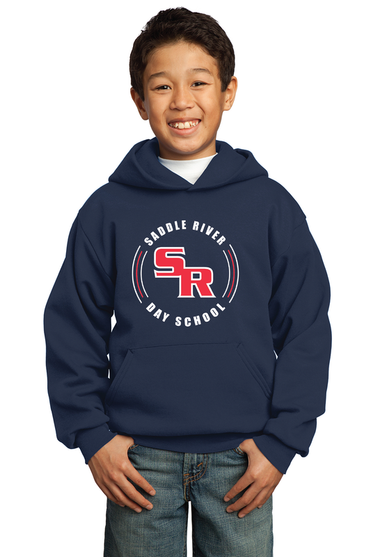 Saddle River Day School Port & Company® Youth Core Fleece Pullover Hooded Sweatshirt
