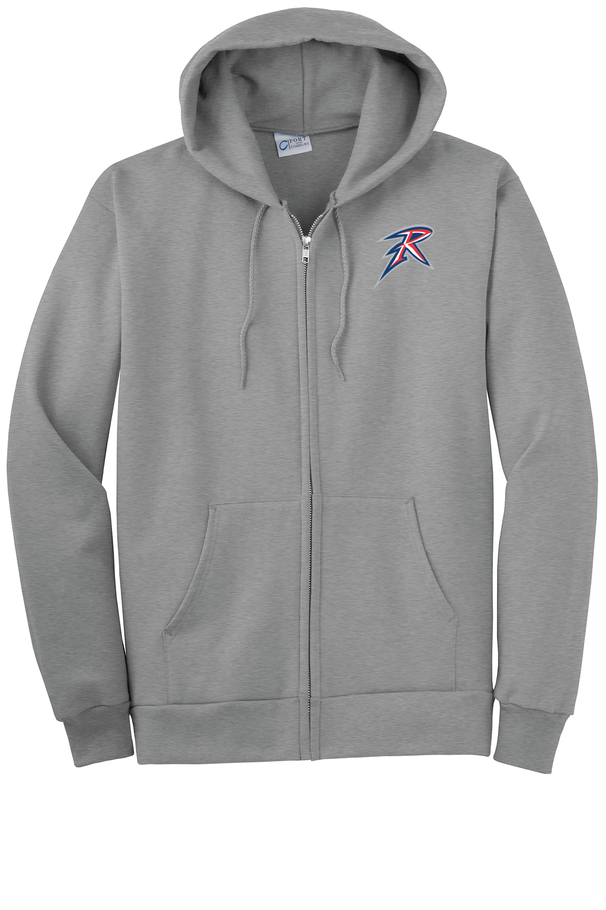 Saddle River Day School Port & Company® Essential Fleece Full-Zip Hooded Sweatshirt